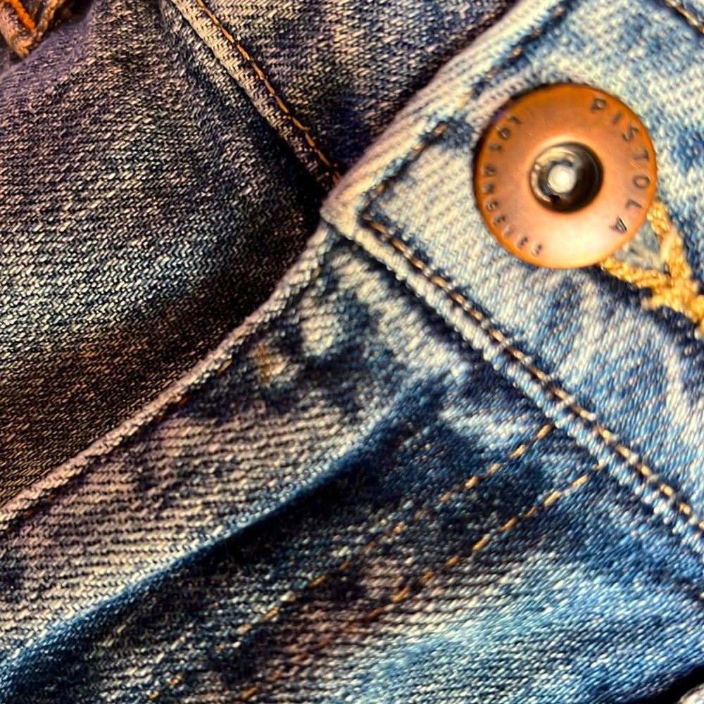 PISTOLA Winston High Rise Jean Shorts - Picture 5 of 10